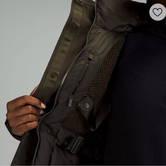 Lululemon Snow Parka Long size 4 black - Picture 6 of 10